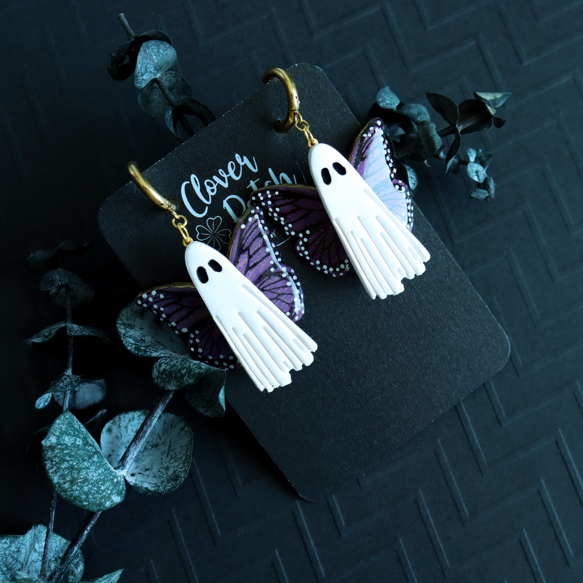 Cute Ghost Butterflies